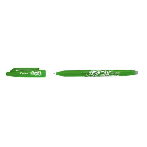 Penna a sfera cancellabile Pilot Frixion Ball punta 0,7 mm verde chiaro 006606